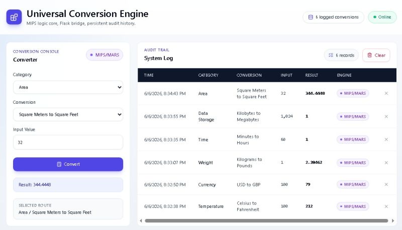 Universal Conversion Engine